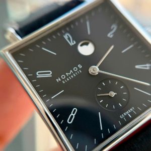 Nomos Glashutte Tank Tetra Power Reserve Anthracite ref 436 5