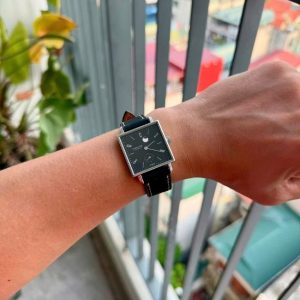 Nomos Glashutte Tank Tetra Power Reserve Anthracite ref 436 6