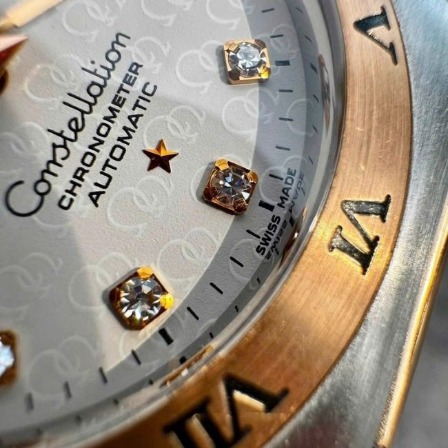OMEGA Constellation 50th Anniversary 18k Gold_Steel Automatic Swiss Mens 7 OMEGA Constellation 50th Anniversary 18k Gold_Steel Automatic Swiss Mens 7