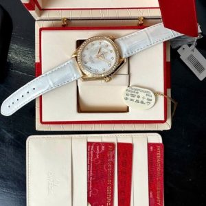 Omega AT Master Co-Axial 18k Diamond – mặt khảm ngọc trai 38.5mm 2