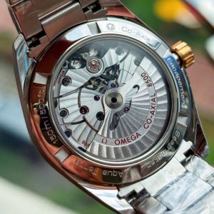 Omega Aqua Terra Chronometer - Niềng vàng hồng - Black Diamond 2