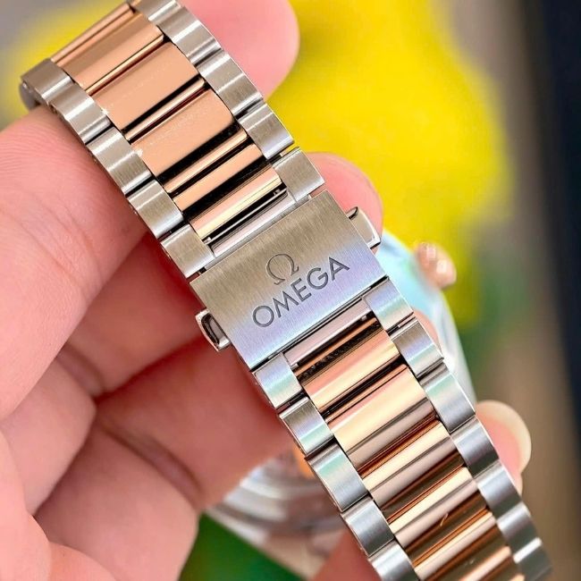 Omega Aqua Terra Demi 18k Diamond Dial xám rhodium 5 Omega Aqua Terra Demi 18k Diamond Dial xám rhodium 5