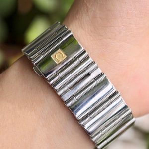 Omega Constellation Quadra 1528.46.00 24mm Steel Diamond 2
