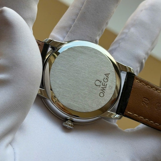 Omega De Ville Prestige Dial xanh deepblue 39.5mm 5