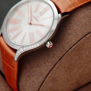 Omega De Ville Trésor 428.18.36.60.05.002 Quartz 36mm MOP Diamond 4