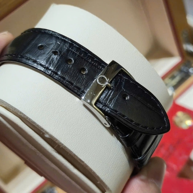 Omega DeVille Co-Axial Chronometer - Black Dial vân xước 39.5mm 4