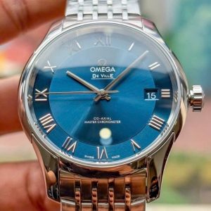 Omega Hour Vision Blue Dial Master Coaxial 41mm Calibre 8900 1