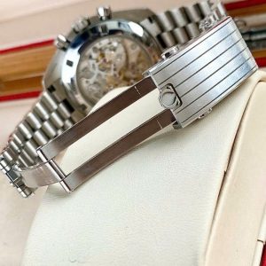Omega Moonwatch - Mặt số đen - Chrono cót tay 42mm 4