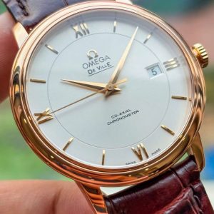 Omega Prestige Co-Axial Vàng hồng 18k 39.5mm - White Dial 1