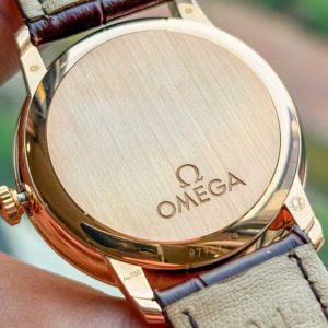 Omega Prestige Co-Axial Vàng hồng 18k 39.5mm - White Dial 4