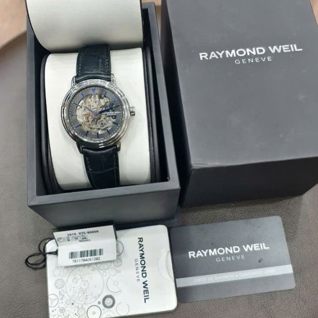 Raymond Weil Maestro lộ máy Automatic 39.5 mm 2 Raymond Weil Maestro lộ máy Automatic 39.5 mm 2