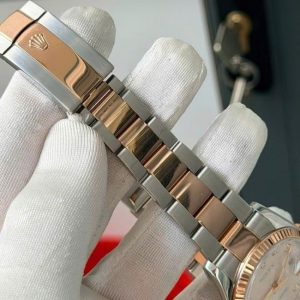 Rolex 116201 – vi tính trắng cọc kim cương – lên niềng khía 4