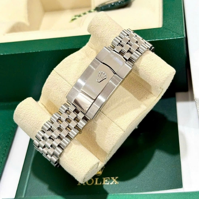 Rolex 126334 black 41mm - cọc số kim cương - Jubilee 5