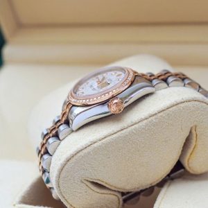 Rolex 179171 demi vàng hồng - mặt thiên thạch 26mm lên niềng kim 4