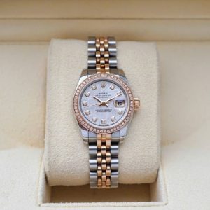 Rolex 179171 demi vàng hồng - mặt thiên thạch 26mm lên niềng kim 5