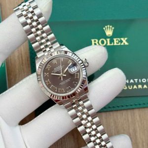 Rolex 279174 28mm Grey roman - Mặt ghi đậm - cọc la mã 1