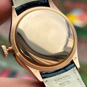 Rolex Cellini Time 50605RBR 18k Rose Gold - Bezel Diamond 4
