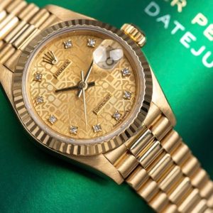 Rolex Lady Datejust 69178 26mm mặt vi tính - vàng gold 18k 1