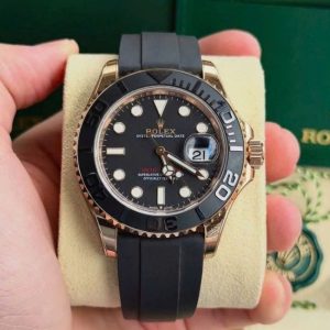 Rolex Yacht-Master 40 126655 Vàng Everose 18ct Mặt Đen 1