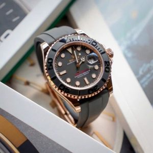 Rolex Yacht-Master 40 126655 Vàng Everose 18ct Mặt Đen 2