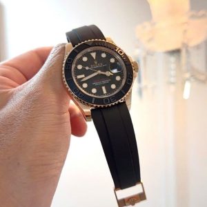 Rolex Yacht-Master 40 126655 Vàng Everose 18ct Mặt Đen 5