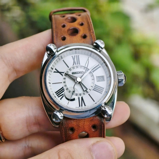 Seiko Galante Spring Drive GMT 42mm SBLA035 Automatic 6