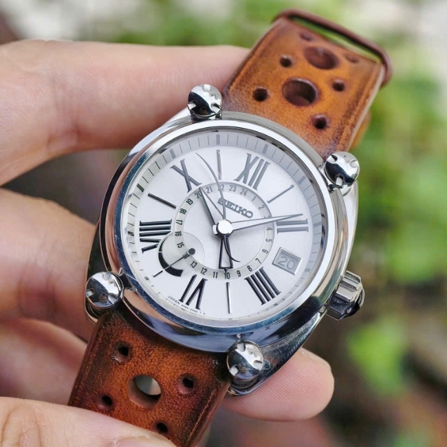 Seiko Galante Spring Drive GMT 42mm SBLA035 Automatic 7