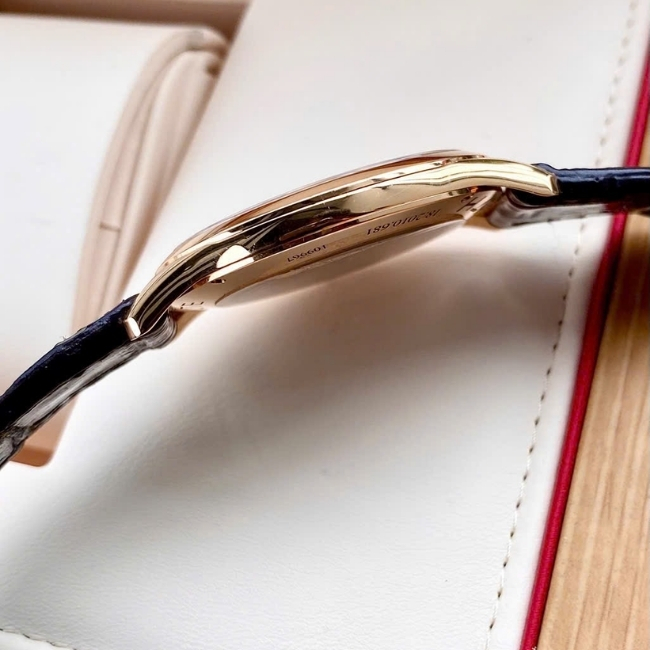 Zenith Heritage Ultra Thin - Mặt xám trải tia - cọc số kim cương - Vàng đúc 40mm 3