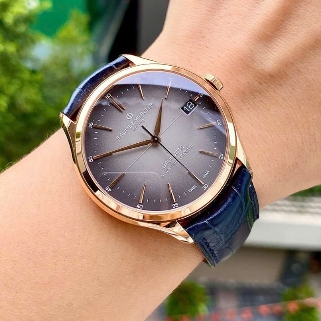 Baume & Mercier Clifton M0A10584 18k Rose gold 39mm 10 Baume & Mercier Clifton M0A10584 18k Rose gold 39mm 10