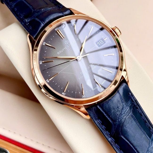Baume & Mercier Clifton M0A10584 18k Rose gold 39mm 8 Baume & Mercier Clifton M0A10584 18k Rose gold 39mm 8