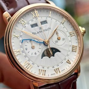 Blancpain Villeret Chronograph 1 nút bấm - Vàng hồng 18k 2