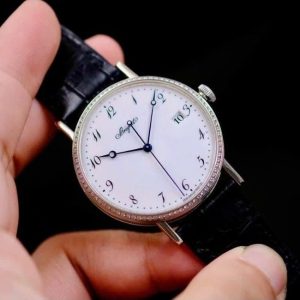 Breguet 5178 Vàng trắng 18k - Niềng kim cương 38mm 2