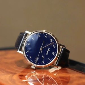 Breguet Classique 5177BB_2Y_9V6 – vỏ vàng trắng 18K - mặt số xanh enamel “Grand Feu” 3