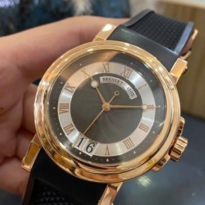 Breguet Marine 5817BR Black Dial 39mm Vàng hồng 18k 1