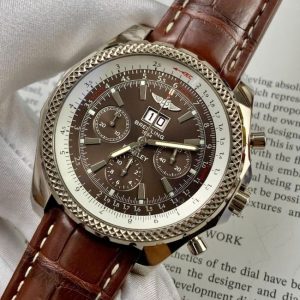 Breitling Bentley 6.75 vàng trắng 18k K44362 2