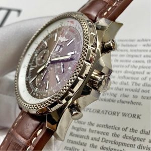 Breitling Bentley 6.75 vàng trắng 18k K44362 3