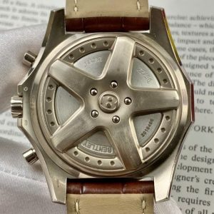 Breitling Bentley 6.75 vàng trắng 18k K44362 4