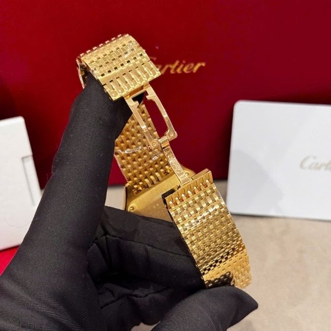 Cartier Santos-Dumont Large WGSA0122 18K Yellow Gold - Cót tay 2 Cartier Santos-Dumont Large WGSA0122 18K Yellow Gold - Cót tay 2