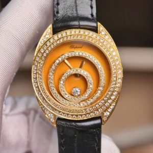 Chopard Happy Spirit Ladies Diamond Dial Cam cà rốt 1