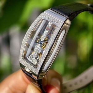 Corum Golden Bridge Miss 18k White Gold Diamonds 4