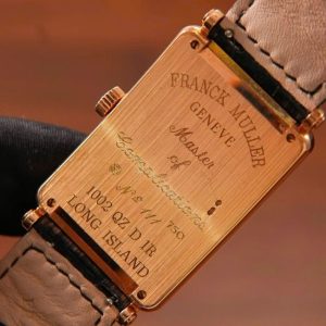 Franck Muller Long Island 1002 QZ Quartz 18k Rose Gold Diamond 3