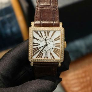Franck Muller Master Square 6000 Bản kim zin Vàng đúc 18k 5