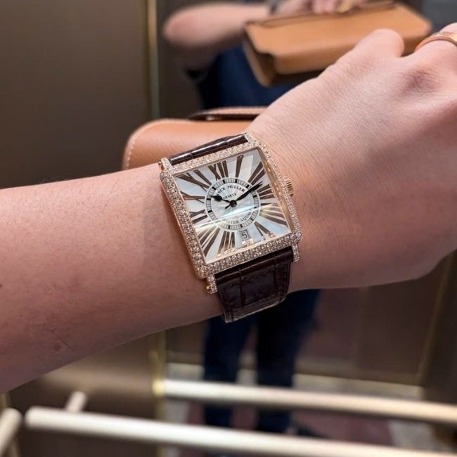 Franck Muller Master Square 6000 Bản kim zin Vàng đúc 18k 7 Franck Muller Master Square 6000 Bản kim zin Vàng đúc 18k 7