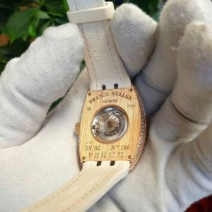Franck Muller V32 18K Rose Gold Diamond Automatic 6