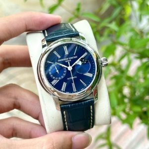 Frederique Constant FC-712 trăng sao Blue 42mm 1