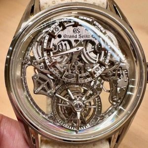 Grand Seiko Masterpiece Kodo Constant-force Tourbillon Titanium_Platinum SLGT005 1