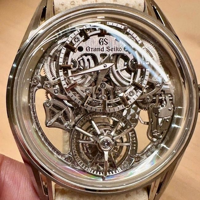 Grand Seiko Masterpiece Kodo Constant-force Tourbillon Titanium_Platinum SLGT005 1 Grand Seiko Masterpiece Kodo Constant-force Tourbillon Titanium_Platinum SLGT005 1