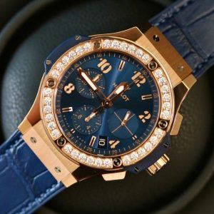 HUBLOT BIG BANG GOLD BLUE DIAMONDS 41mm 341.PX.7180.LR.1204 1