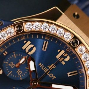 HUBLOT BIG BANG GOLD BLUE DIAMONDS 41mm 341.PX.7180.LR.1204 3