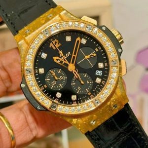 Hublot Big Bang Gold Linen 41mm Limited 200 341.XN.1280.NR.1204 1
